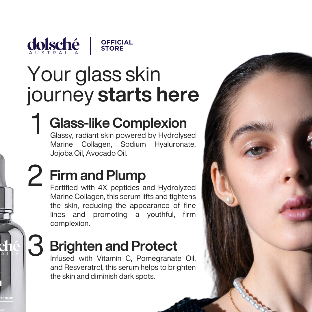 Dolsché Marine Collagen The Glass Skin Serum 4X Intense Brightening